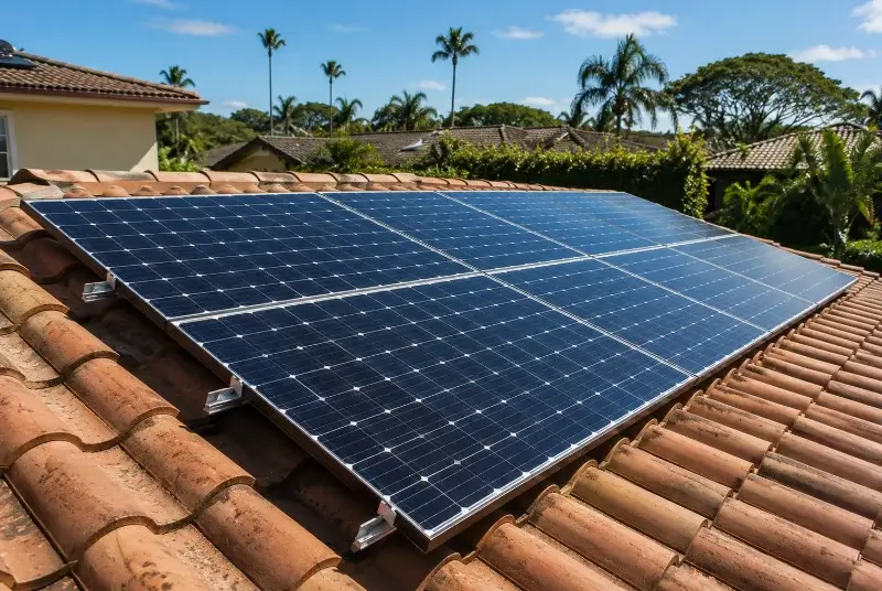Installation de panneaux solaires à Gordes