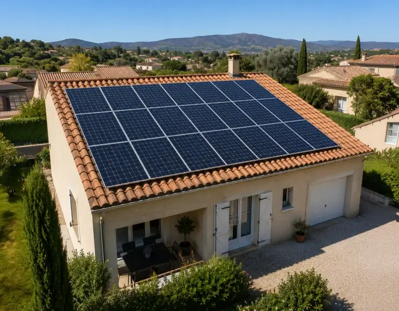 Prime à l'autoconsommation panneaux solaires Gordes — aide financière de l'État